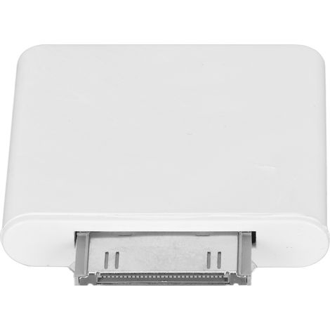 Adaptateur Bluetooth 30 broches, clé audio sans fil Plug and Play, sans pilote, émetteur Bluetooth blanc (1/5)