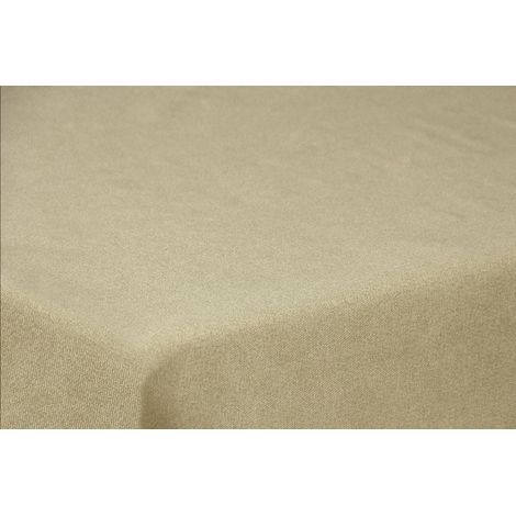 mantel antimanchas resinado confeccionado 1,40 x1,40 m 50% alg 50% /pol.dorado