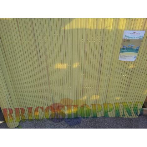 ARELLE OMBREGGIANTE FRANGIVISTA PVC BAMBOO SINTETICHE BAMBU 300x 100 150 200 H B - Altezza: 200 cm (1/3)