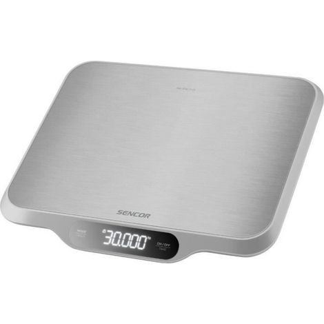 Sencor SKS 7300 balanza de cocina plateada precisión 30 kg (1/5)