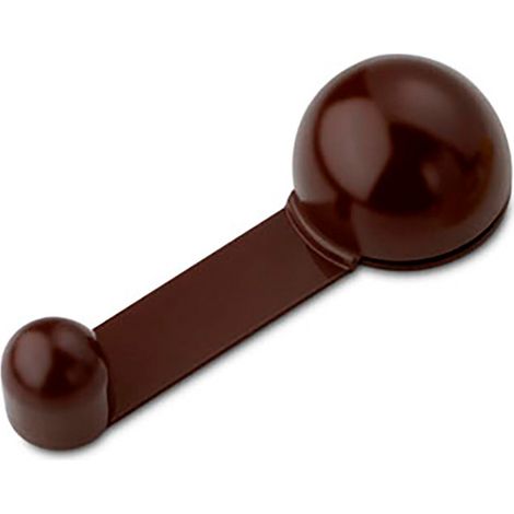 BUTÉE DE PORTE RETENUE PIVOT MARRON (1/3)