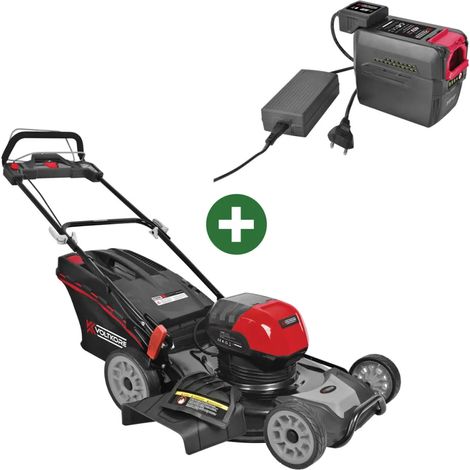 Tondeuse tractée à gazon Voltkore® 45 cm - Batterie 4,0 Ah + Chargeur Inclus (1/5)