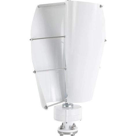Éolienne verticale, puissance de 500W, fonctionnement silencieux, Or (1/2)