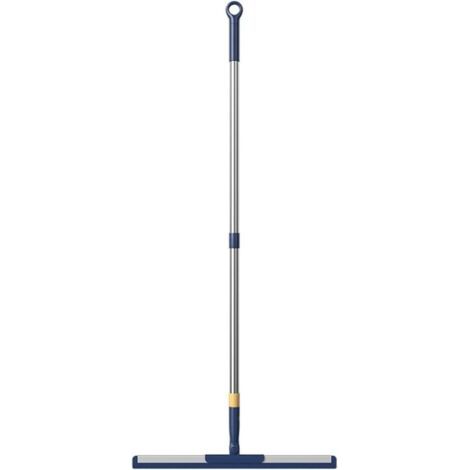 Balai racleur multifonctionnel en silicone rétractable Magic Glass Cleanser Balai adapté (38 cm bleu) (1/5)