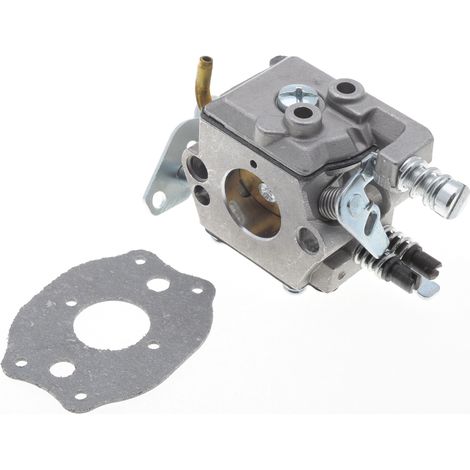 Jardiaffaires – Carburateur adaptable Husqvarna 36, 41, 136, 137, 141, 142 – Joint inclus – Remplace les références 530071987, 545013503 (1/3)