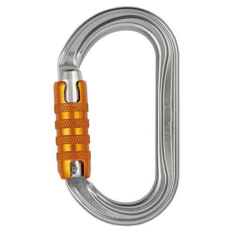 Moschettone ovale leggero OK TrialCT-Lock PETZL - M33A TL (1/3)