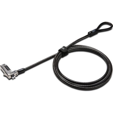 Kensington Slim Lucchetto a Combinazione Nero per Laptop (1/5)