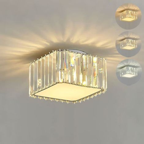 Plafonnier LED, lumière chaude, suspension encastrée, lampe de table pour îlot de cuisine, convient aux couloirs, chambres et salons. (1/5)