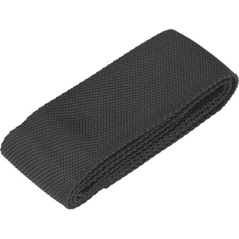 Corde de treuil en polyester, manchon de protection noir universel pour câble de 5 cm/1,97 pouce de large (1/5)