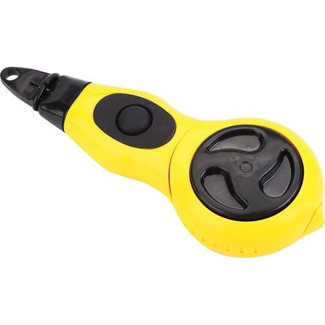 Marcador de tinta de 15 m/49 pies, tiza retráctil automática con cadena, herramienta de nivelación para carpintería y ebanistería. (1/5)