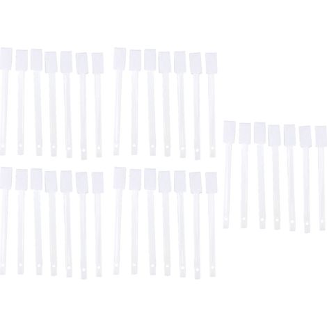5 Pack Disposable Toilet Bowl Brushes Multipurpose Efficient Crevice Hole Brush for Toilet Corner Bath Corner Keyboard (1/5)