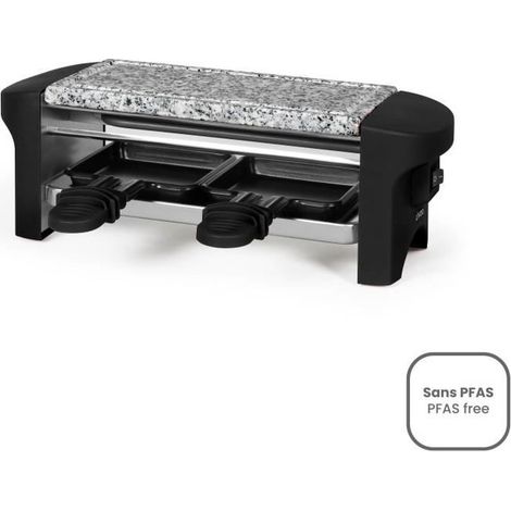 Appareil à raclette 2 personnes 350w noir - Livoo - DOC156N (1/5)