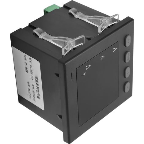 Voltmètre Numérique 3 Phases AC 220V Haute Précision et Durable (1/5)