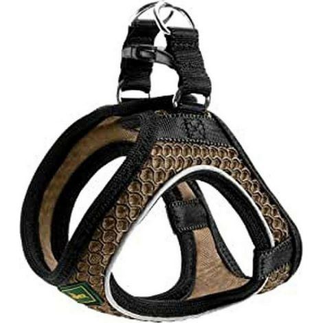 Arnés para Perro Hunter Hilo-Comfort Marrón Talla M/L (58-63 cm)