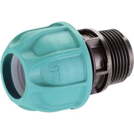 RACCORDO IRRIGAZIONE 25 MM PER TUBO CON FILETTO 1 POLLICE MASCHIO CLABER