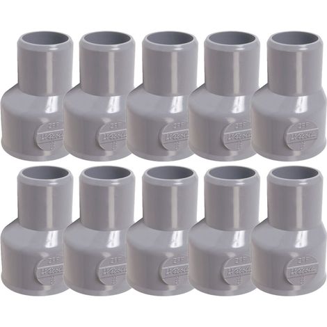 10 manchettes de réparation pvc évacuation Mâle Femelle Ø32/25 - Nicoll (1/2)