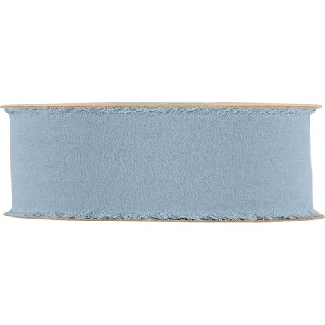 Piovaccari Nastro Organdy Ribbon H 30 Mm 10 Mt Smokey Blue