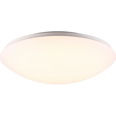 Plafonnier ASK 41 Métal Blanc, H.11.5 - IP44 - LED Module /Nordlux Intérieur (1/3)