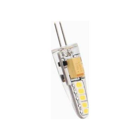 10er-Pack G4 220V 1,5W LED-Lampen, entspricht 15-20W Halogen, warmweiß (3000K), 80 lm, nicht dimmbar, G4-Sockel für Dunstabzugshauben, Kronleuchter und Deckenleuchten