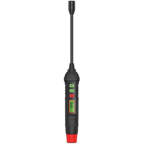Détecteur de fuite de gaz portable HT61L, testeur de gaz combustibles méthane, analyseur de concentration avec affichage digital, outil multifonction alarme sonore,de dyk. (1/4)