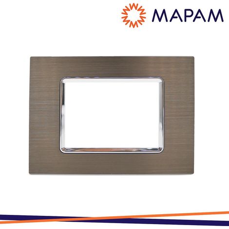 PLACCA ALLUMINIO T3-JOY M5003LL-5 3P TESTA DI MORO
