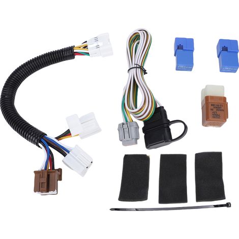 Kit faisceau câblage remorque 4 broches 56225 – Plat connecteur fiche remplacement Frontier 2005-2025, électricité (1/5)