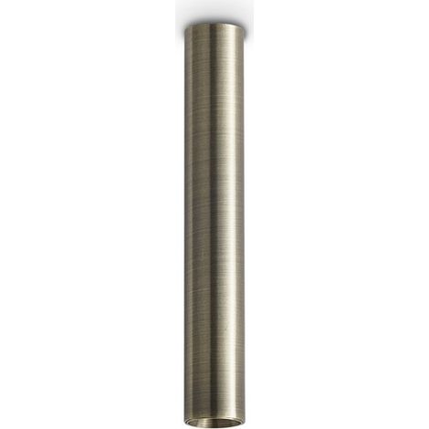 Ideal Lux LOOK Spot encastrable 20 cm en laiton, 1 LED 500 lm 3000 K (1/2)