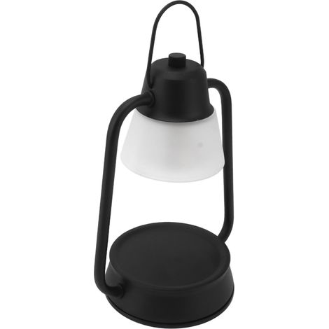 Lampe de cire fondante aromathérapie, veilleuse dimmable, lampe de table bougie, support 110-220V, prise UE (1/5)