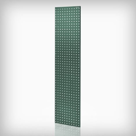 Panneau perforé pour l'étagère - 2 pcs vert, 1800x20x420 mm: JOHNNY