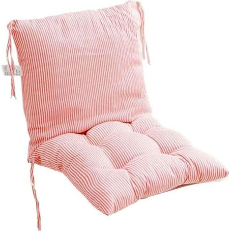 Coussin de chaise de bureau en tissu polyester – Rembourrage coton doux – Résistant aux taches – Confort optimal pour le dos et les fesses (1/5)