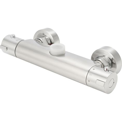 Mitigeur de douche thermostatique arrêt de sécurité 38 °C (1/5)