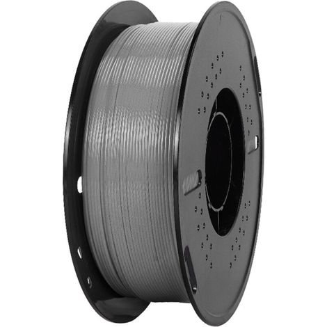 Filamento PETG da 1,75 mm per stampante 3D, stampa veloce - Argento