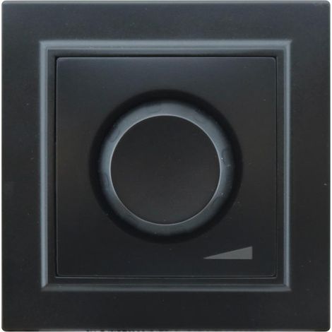 IluminaShop - Potenciometro Regulador Negro 40600W Triac Marco Incluido IP20 Serie wLine (1/3)
