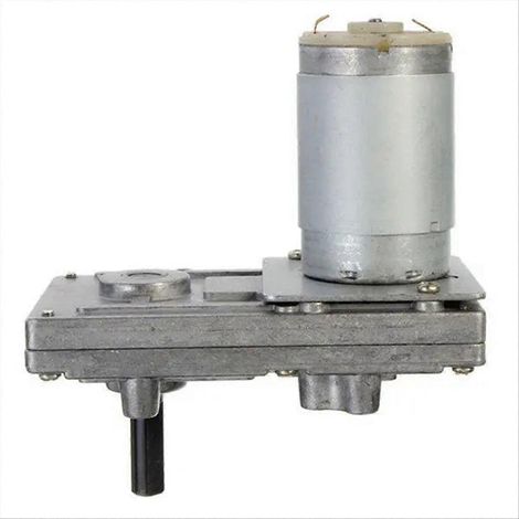 555 Metallgetriebe-Gleichstrommotor, 12V/24V, hohes Drehmoment, geringe Geräuschentwicklung, ideal für Heimwerkerprojekte. (1/5)
