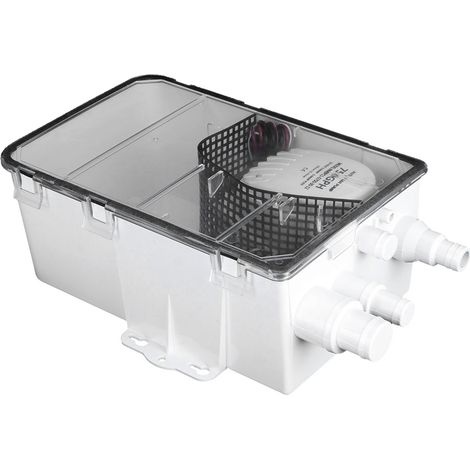 Système de pompe de cale de douche pour bateau/camping-car, 12 V, 750 GPH, boîte de vidange marine multi-orifices