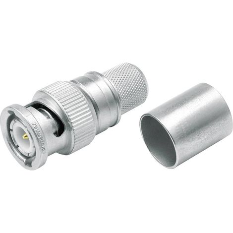 Telegärtner 100023321 100023321 Connecteur BNC mâle, droit 50 Ω 1 pc(s)