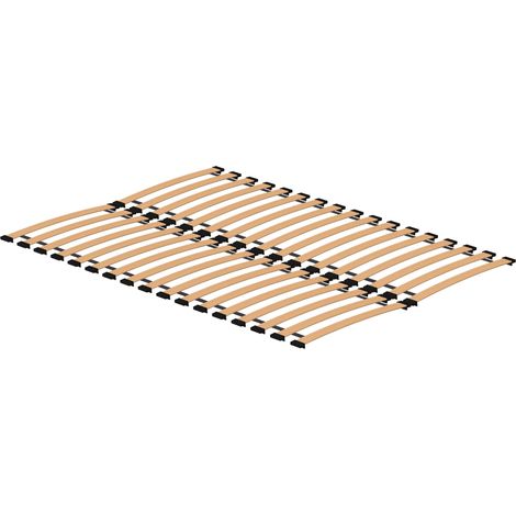 Estructura de cama 140x200 34 láminas de muelles