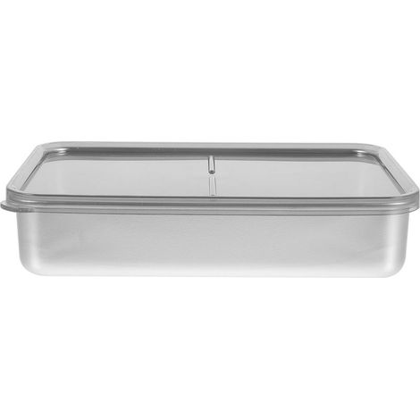 Boîte à bento en acier inoxydable 304, couvercle de 800 ml (1/5)