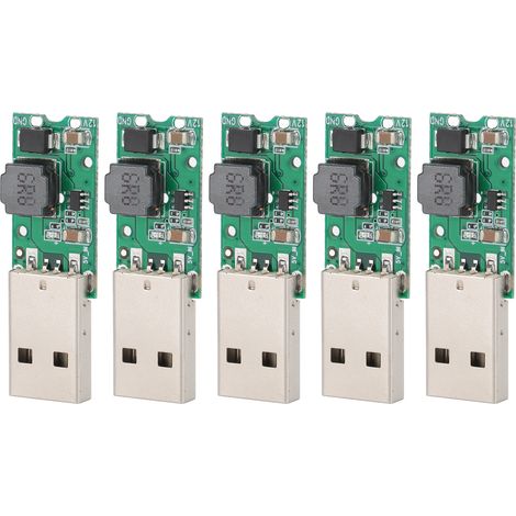 Lot de 5 cartes d'alimentation élévateur USB 5V vers 12V à monter soi-même (1/5)