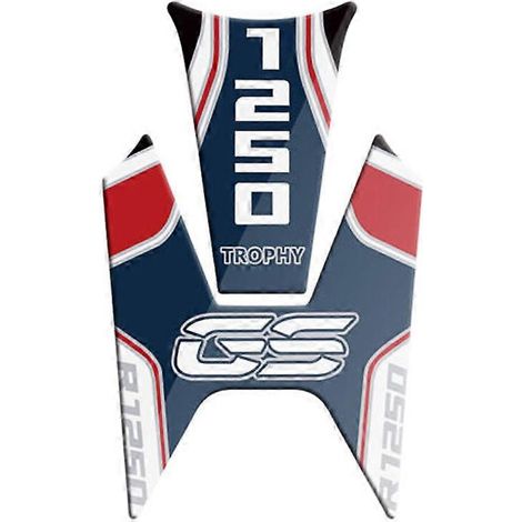 Aplicable a la motocicleta BMW R1250GS GS TROPHY 2023. Protector de depósito de combustible de gel 3D (A). (1/4)