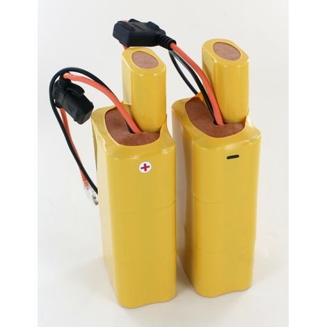 Kit 2 x batterie 12V 6Ah per scala Monte Bison 50 BD50