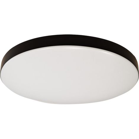 Plafoniera LED tonda nera 50cm 36W 4000K MAYA Milagro (1/4)