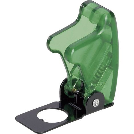 Couvercle de protection TRU COMPONENTS TC-R17-10B GREEN 1587852 vert (transparent, TC-R17-10B) 1 pc(s) (1/3)