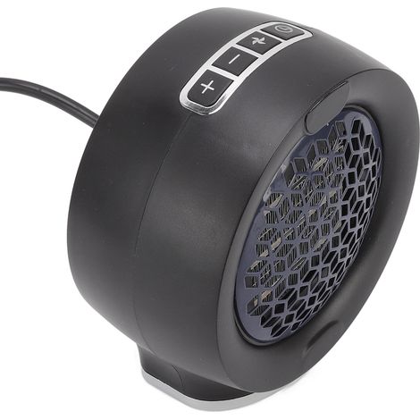 Mini chauffage d'appoint électrique portable pour bureau ou maison, avec protection contre la surchauffe, 500 W, prise UE 220 V. (1/5)