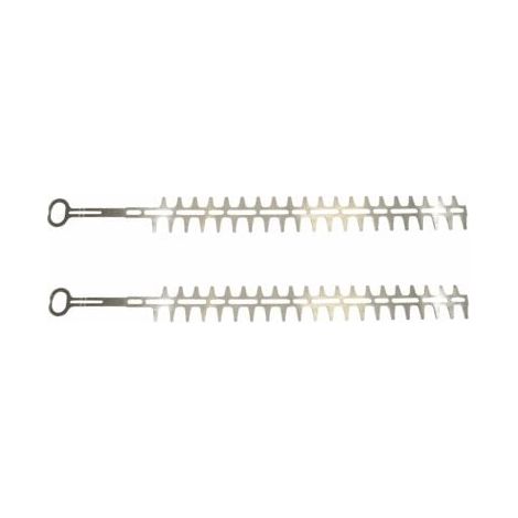 Lot de 2 lames taille-haie Stihl HS45 – Lame à double denture – Longueur 60cm pour haies épaisses – Compatible avec taille-haie thermique