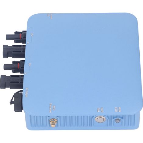 600-W-Solar-Mikrowechselrichter, reiner Sinus-Netzwechselrichter, EU-Anschluss 120 V/230 V, für Photovoltaikanlagen im Haushalt (1/5)