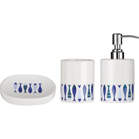 Premier Housewares Pisces 3pc Bathroom Set (1/5)