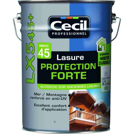 Lasure Protection Forte Lx545 Chêne 1l