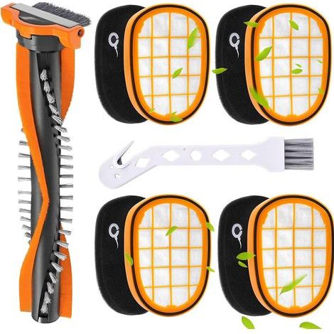 6 Pièces Filtre Aspirateur pour Philips Speedpro Max Pièces de Rechange, FC5005/01 HEPA Filtres Pièces Accessoires Compatibles avec Philips FC6728/FC6727/FC6822/FC6812, 7000 Series 8000 Series (1/5)