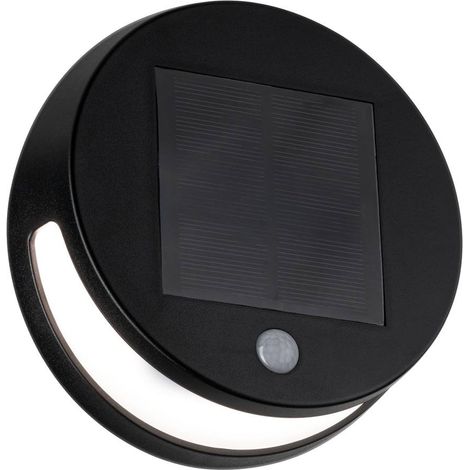 Paulmann 94265 Solar LED Applique Helena Rotonda incl. 1 3W Antracite Illuminazione da Giardino Parete Esterna 3000K 3 W (1/5)